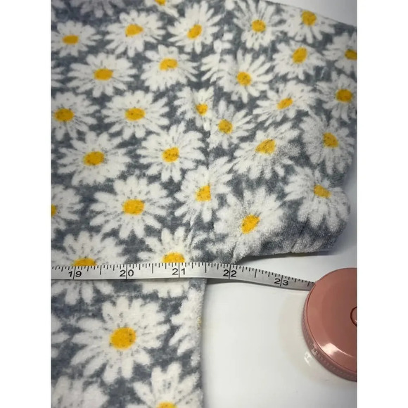 Roudelain Womens L White/Gray Daisy Print Sleep-set NEW - Picture 8 of 16